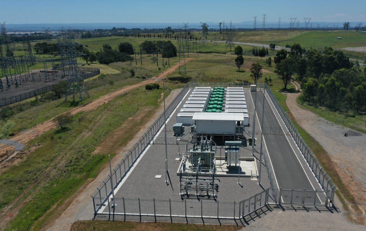 Synthetic inertia on show as Wallgrove big battery reaches full capacity