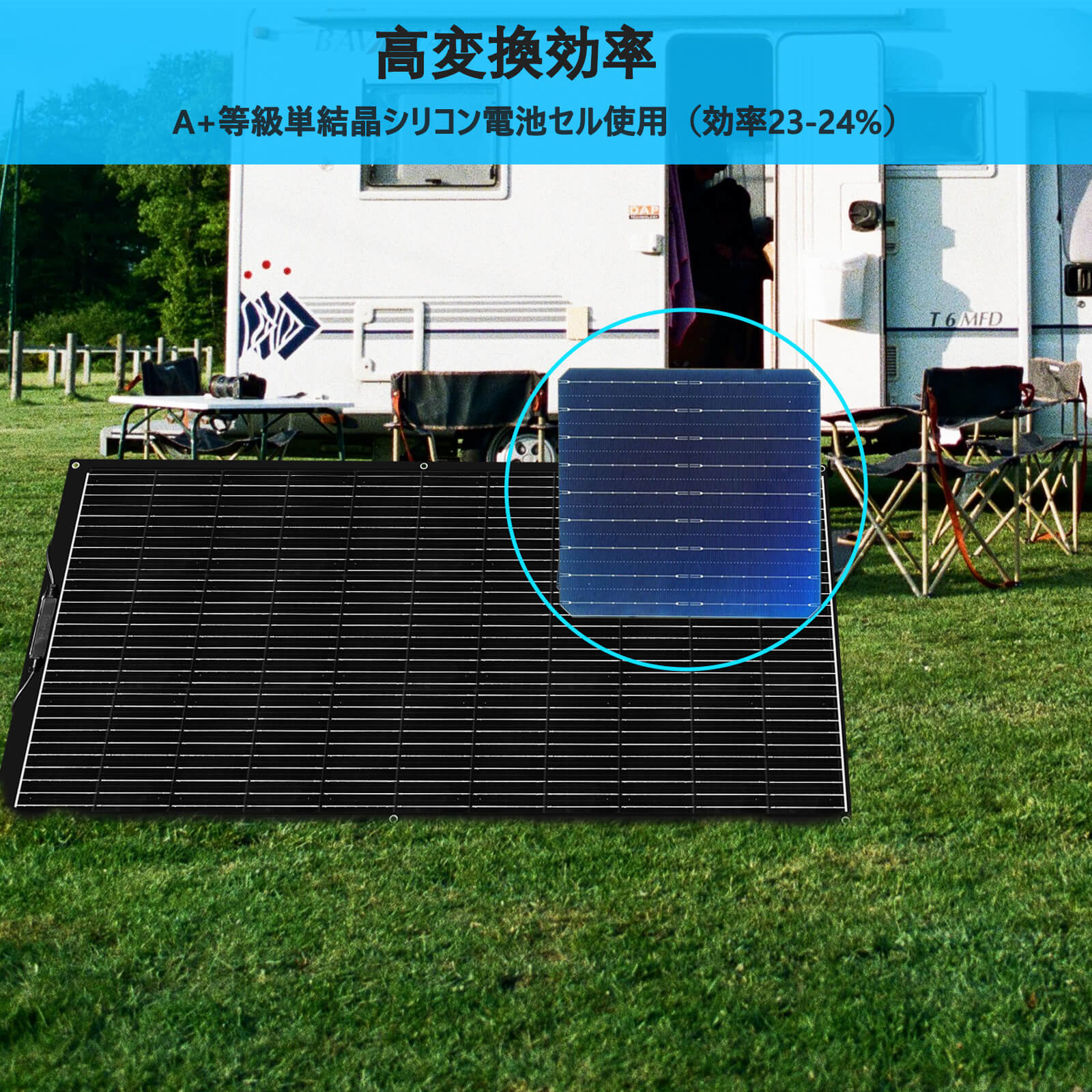 Xinpuguang 200W 12V Flexible Solar Panel Kit