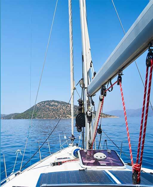 solar panel boat