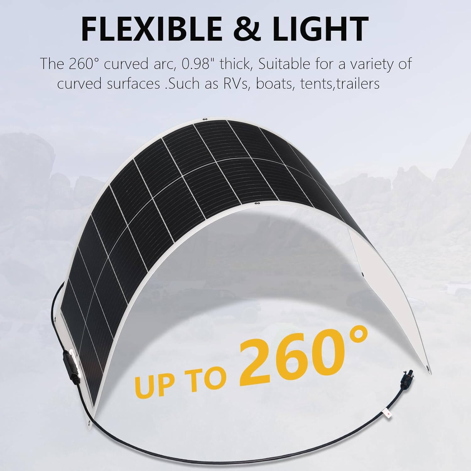 Xinpuguang 100W Flexible Solar Panel