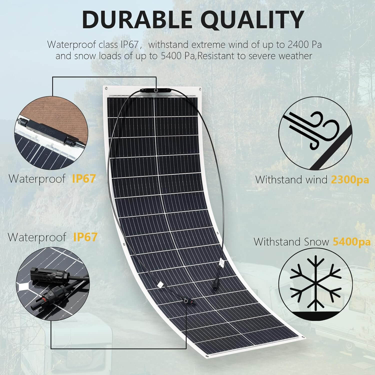 Xinpuguang 100W Flexible Solar Panel
