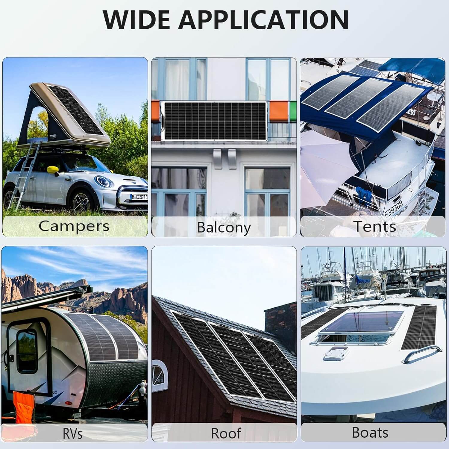 Xinpuguang 100W Flexible Solar Panel