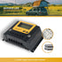 XINPUGUANG 20A Solar Charge Controller PWM Solar Panel Battery Regulator 12/24V Auto Work LCD Display Dual USB Ports 5V 2A Output (12V/24V/20A)