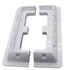 white Lot ABS Solar Panel Mounting Bracket Kits