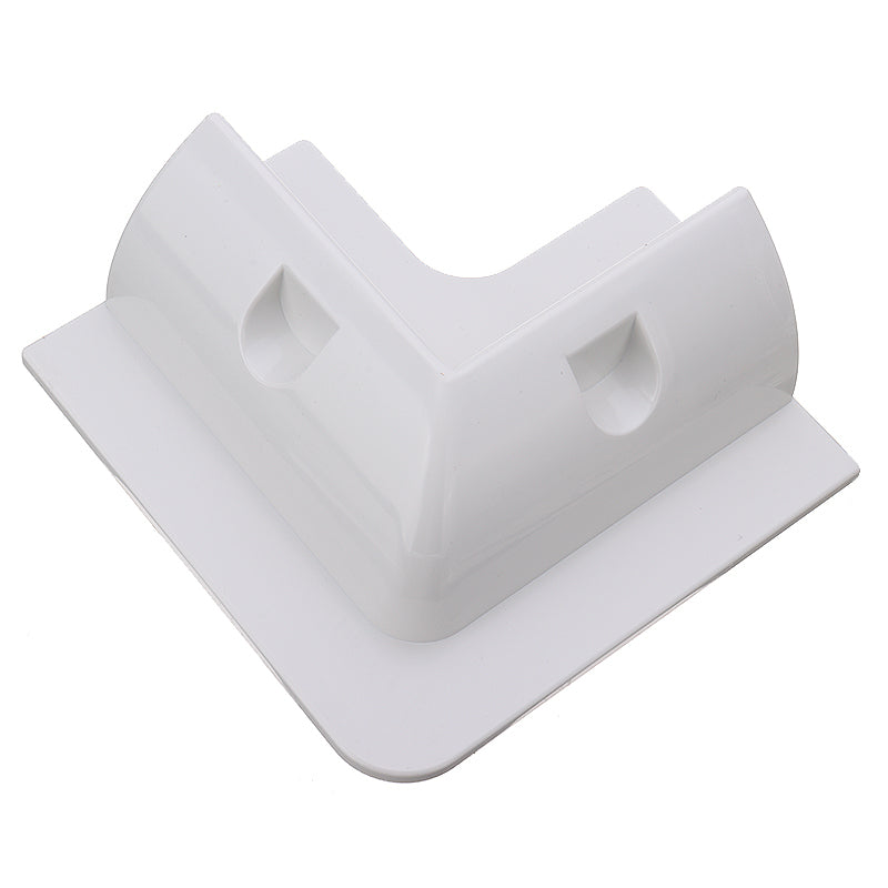 white Lot ABS Solar Panel Mounting Bracket Kits