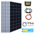Xinpuguang 1200W 24V Solar Panel Kit