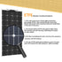 Xinpuguang ETFE 500W 12V  Flexible Solar Panel kit